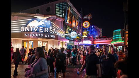 universal studios nightlife